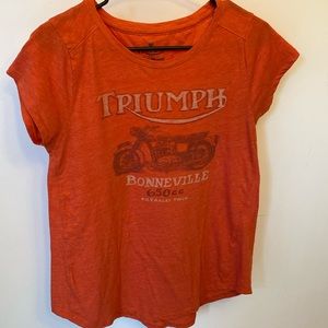 Triumph motorcycle t-shirt